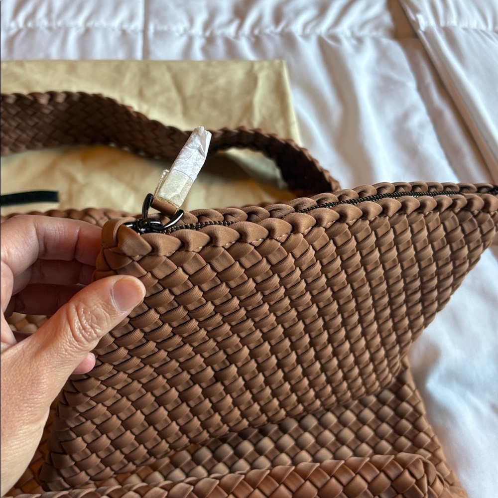 NWT Naghedi Medium Nomad Hobo - Cocoa - Picture 5 of 12